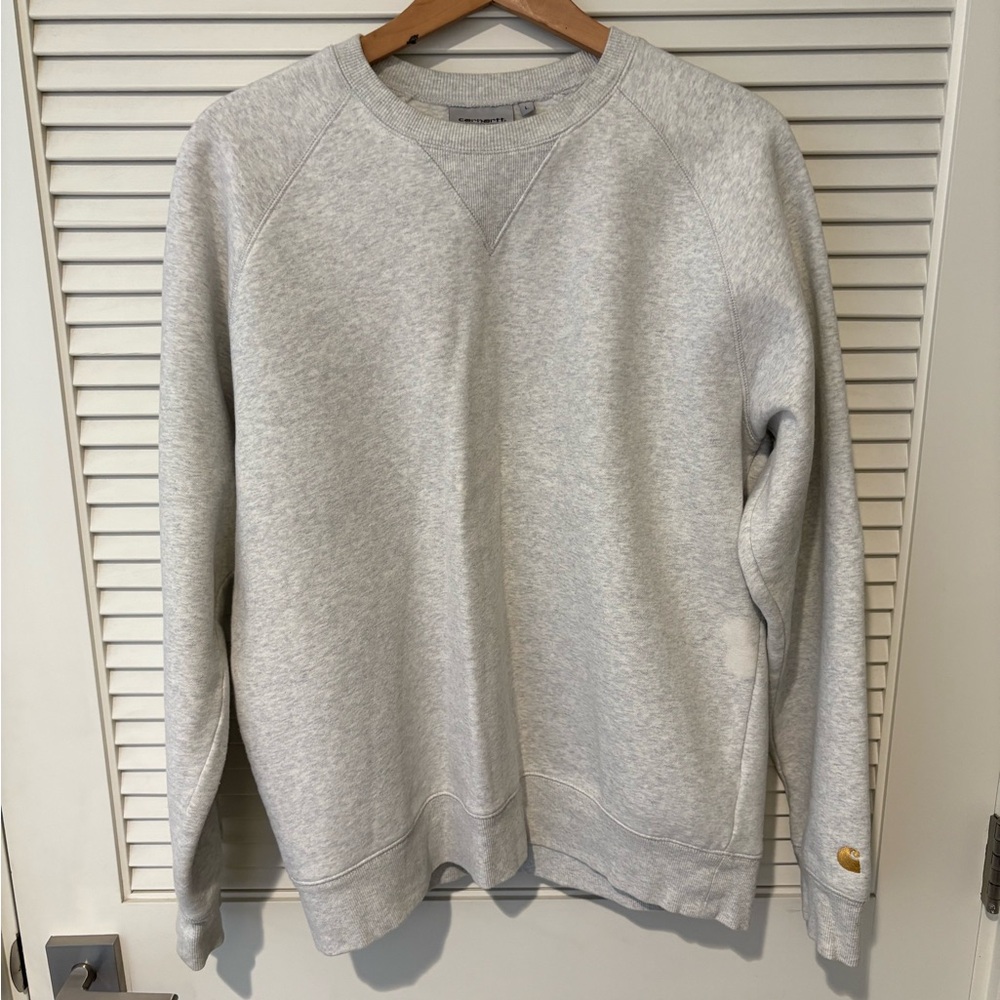 Men's Gray Crewneck Sweater Carhartt